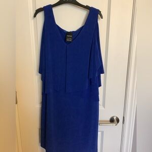 Cartise blue cocktail dress. Size 8
